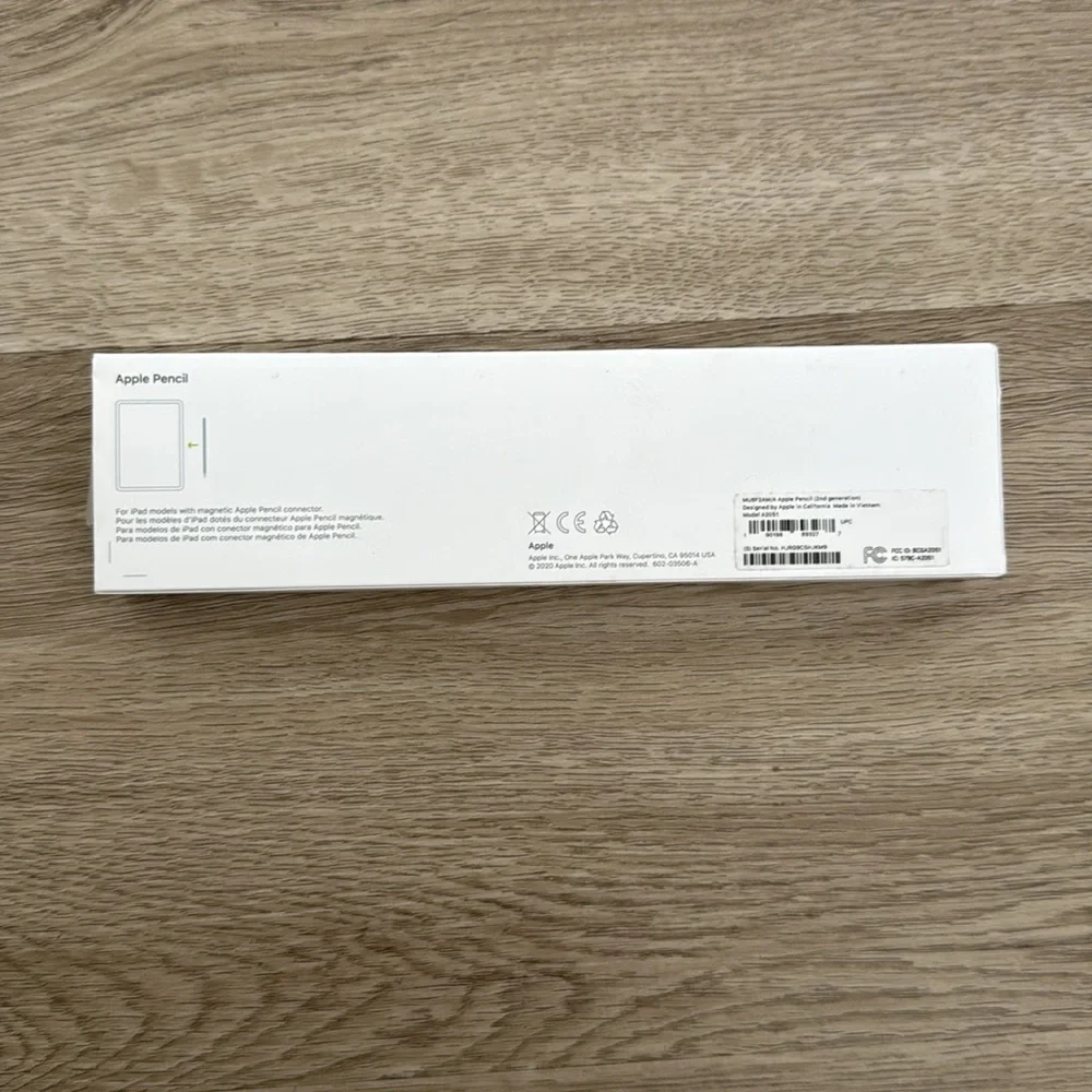 Apple Pencil Empty Box Only (2nd Generation)